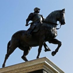 Equestrian statue of bartolomeo colleoni