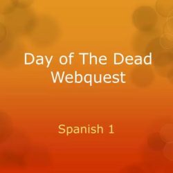 Day of the dead webquest answer key